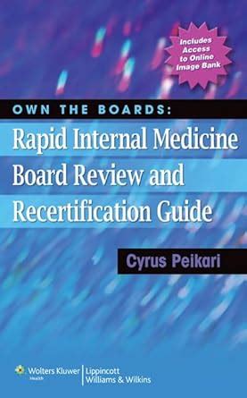 Own the Boards: Rapid Internal Medicine Board Review and Recertification Guide Epub