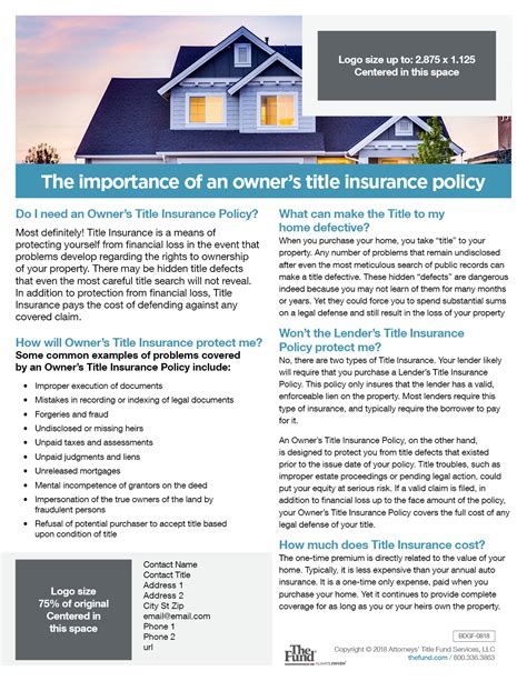 Owner's Title Insurance: The Ultimate Homeowner's Protection