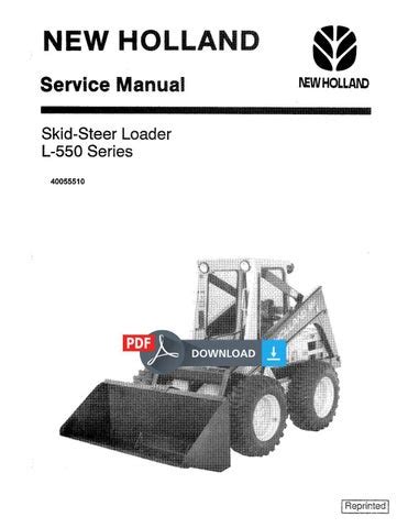 Owner Manual New Holland L553 Ebook PDF