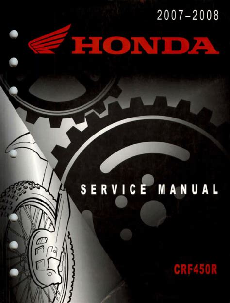 Owners Manual Honda Crf450r 2008 Ebook Epub