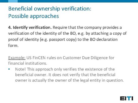 Ownership verification: