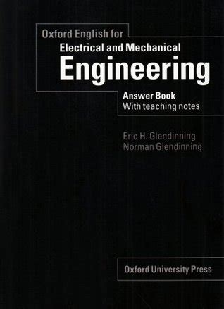 Oxford English For Electrical Mechanical Engineering Answer PDF