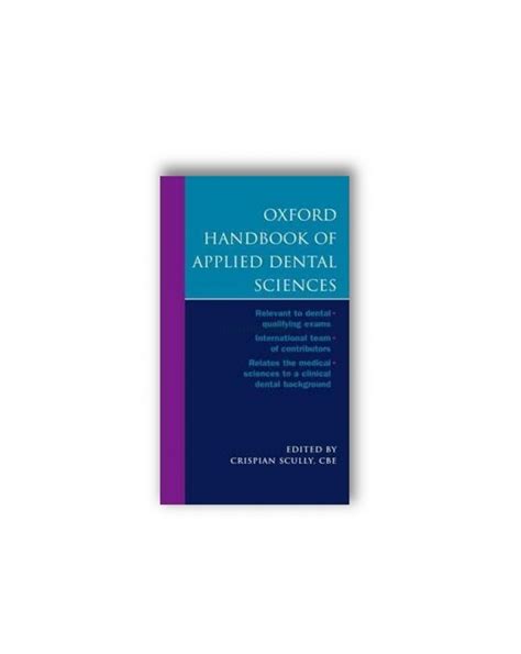 Oxford Handbook of Applied Dental Sciences Ebook Doc