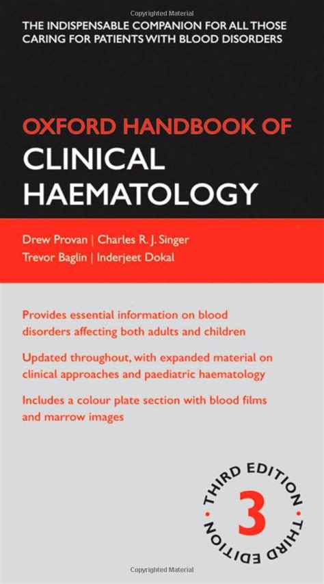 Oxford Handbook of Clinical Haematology Reader