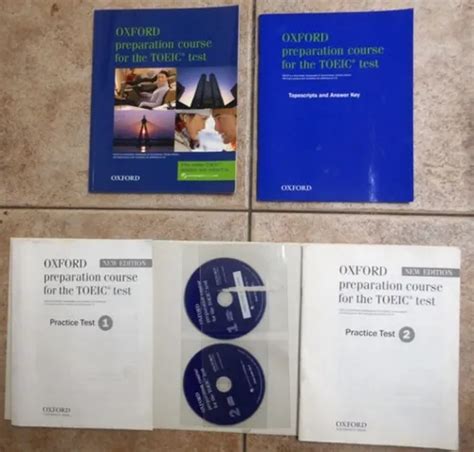 Oxford Preparation Course for the TOEIC, Practice Test 1 and 2   Audio CDs (MP3   PDF) Reader