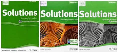 Oxford Solutions 2nd Edition Elementary Class Cds Epub