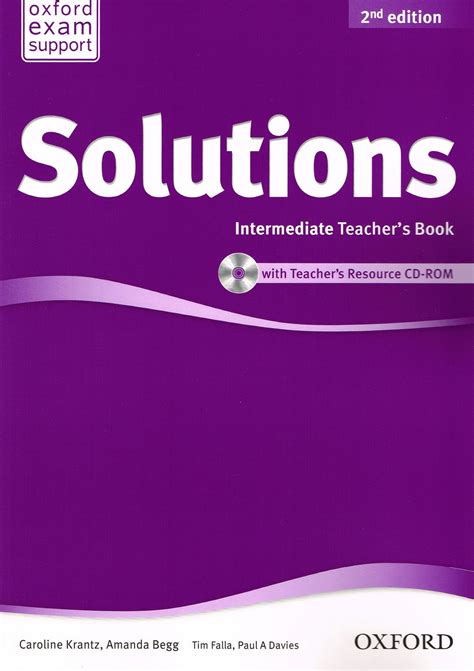 Oxford Solutions Intermediate Teachers 2nd Edition PDF