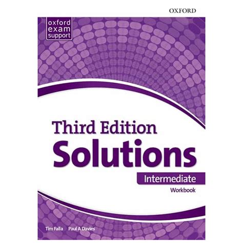 Oxford Solutions Intermediate Workboo PDF