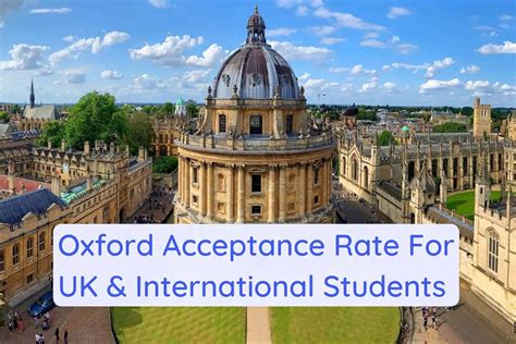 Oxford University: Acceptance Rate and Admissions Stats