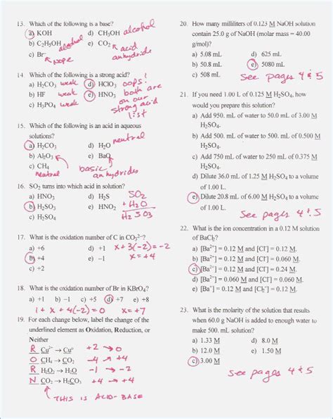 Oxidation Numbering Problems And Answers Doc