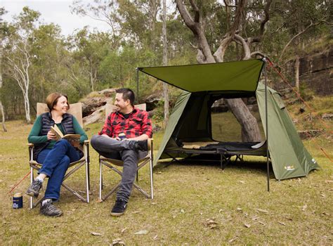 Oztrail Easy Fold Tent Stretcher: Comfort and Convenience at Your Fingertips