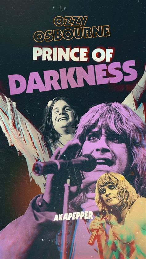 Ozzy Osbourne: The Prince of Darkness and a Legend of Rock 'n' Roll