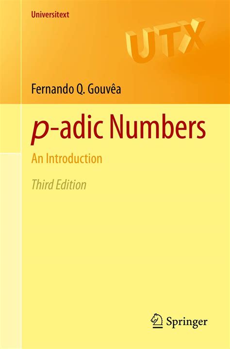 P-adic Numbers An Introduction Corrected 3rd Printing PDF