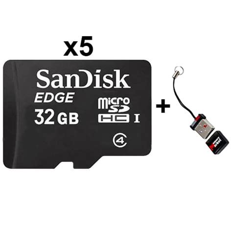 PACK SanDisk MicroSD SDSDQAB 032G Packaging Kindle Editon