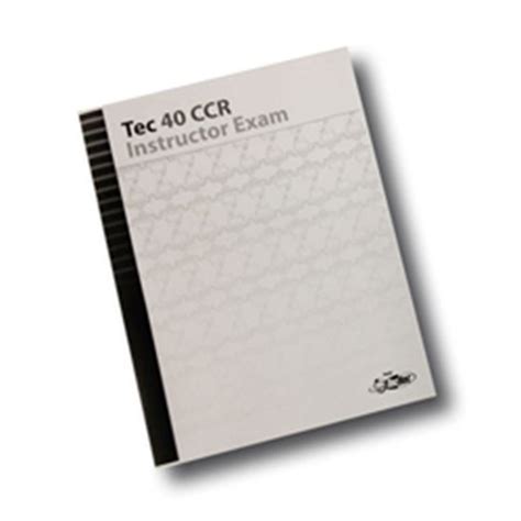 PADI TEC 40 CCR EXAM ANSWERS Ebook Kindle Editon