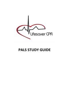 PALS Study Guide - Lifesaver CPR Ebook Doc