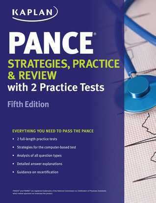 PANCE Strategies Practice and Review with 2 Practice Tests Kaplan PANCE Reader