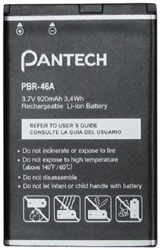 PANTECH PBR C740 BATTERY Matrix Breeze Reader