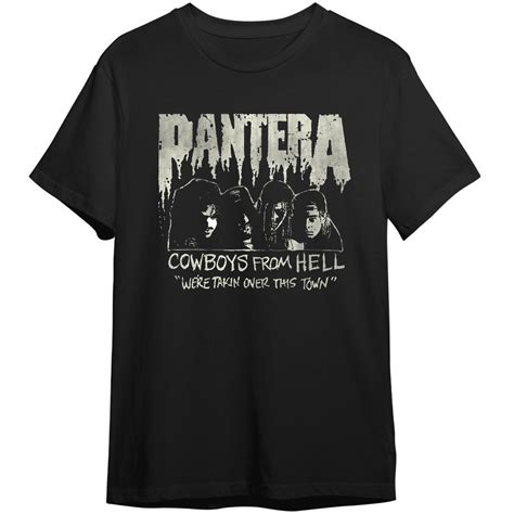 PANTERA T-SHIRT COWBOYS FROM HELL: THE ULTIMATE GUIDE TO ROCKIN' THE CLASSICS