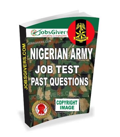 PAST QUESTIONS AND ANSWERS FOR NIGERIAN ARMY Ebook PDF