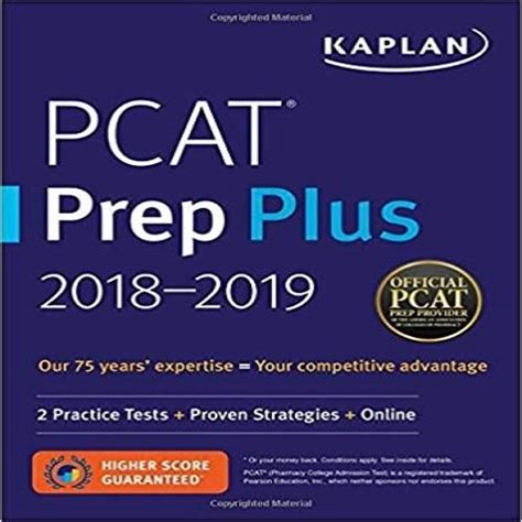 PCAT Prep Plus 2018-2019 2 Practice Tests Proven Strategies Online Kaplan Test Prep Kindle Editon
