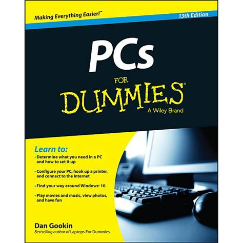 PCs for Dummies For Dummies Computer Book Doc