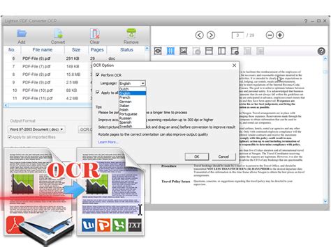 PDF Converter with OCR PDF