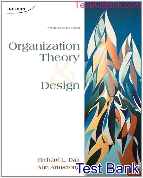 PDF Organization Theory and Design Canadian 2 ed Reader