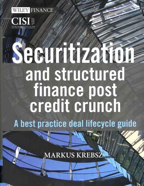 PDF Securitization and Structured Finance Post Credit Crunch A Epub