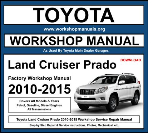 PDF TOYOTA PRADO REPAIR MANUAL 95 SERIES ManualTo Reader