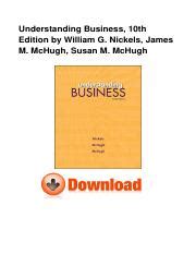 PDF Understanding Business 10th Edition Nickels Mchugh Reader