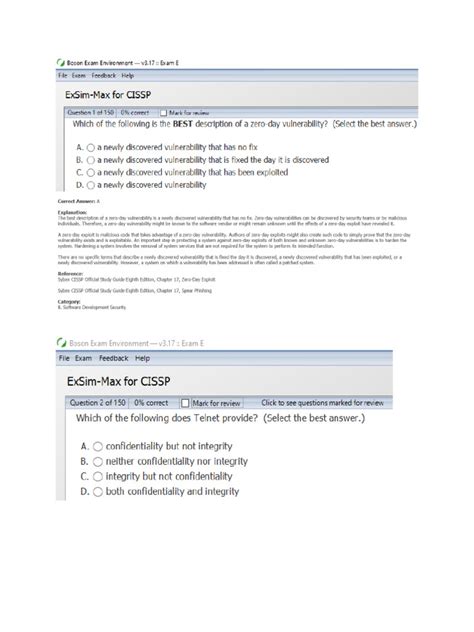 PDF cissp practice PDF