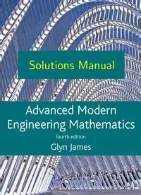 PDF modern engineering mathematics solutions manual glyn PDF