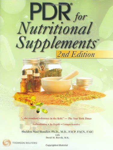 PDR for Nutritional Supplements PDF