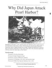 PEARL HARBOR ATTACK DBQ ANSWER SHEET Ebook Kindle Editon