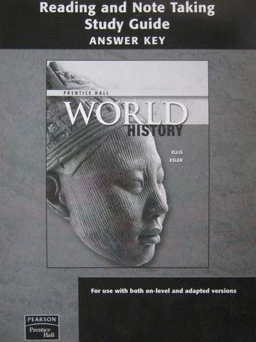 PEARSON WORLD HISTORY WORKBOOK ANSWERS Ebook Kindle Editon