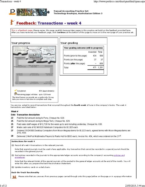 PERDISCO MANUAL ACCOUNTING PRACTICE SET ANSWERS Ebook Reader