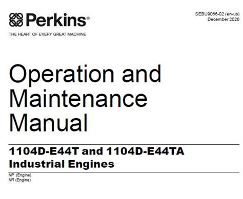 PERKINS 1104D 44 SERVICE MANUAL Ebook Kindle Editon