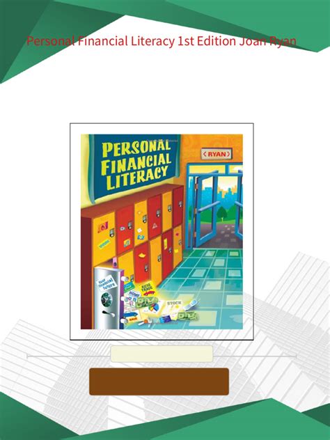 PERSONAL FINANCIAL LITERACY JOAN RYAN ANSWERS Ebook Kindle Editon