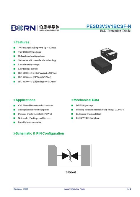 PESD3V3V1BCSF-N