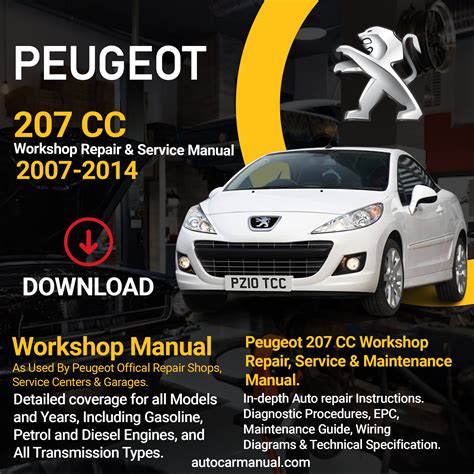 PEUGEOT 207 CC SERVICE MANUAL Ebook Reader