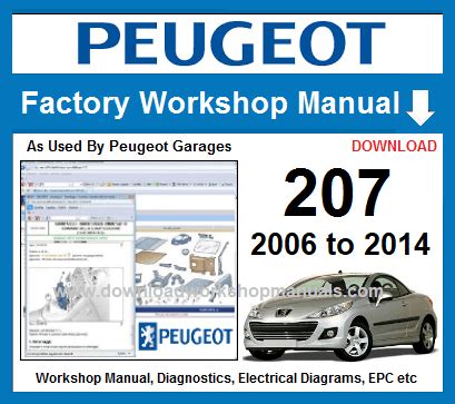 PEUGEOT 207 WORKSHOP MANUAL PDF Reader