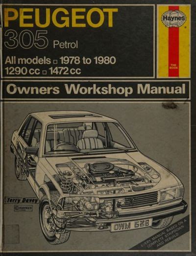 PEUGEOT 305 MANUAL Ebook Epub