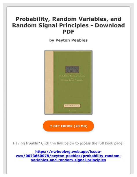 PEYTON PEEBLES PROBABILITY Ebook Reader