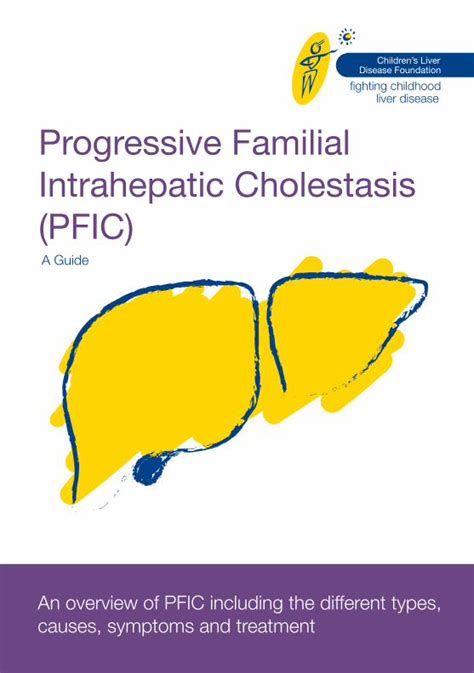 PFIC Definition: A Comprehensive Guide to Progressive Familial Intrahepatic Cholestasis