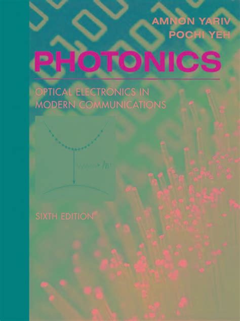 PHOTONICS YARIV YEH SOLUTIONS Ebook PDF