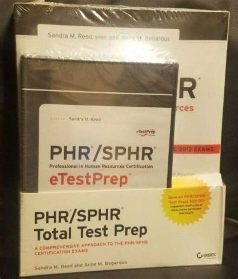 PHR/SPHR Professional in Human Resources Total Test Prep Reader