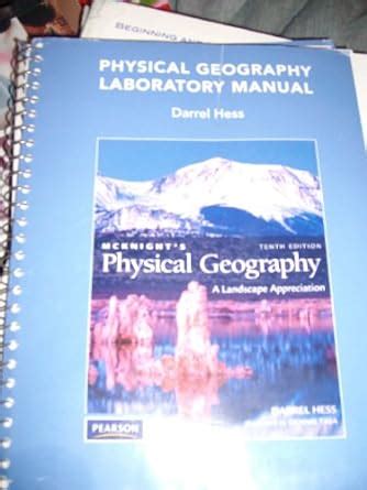 PHYSICAL GEOGRAPHY LABORATORY MANUAL 10TH EDITION ANSWERS Ebook PDF