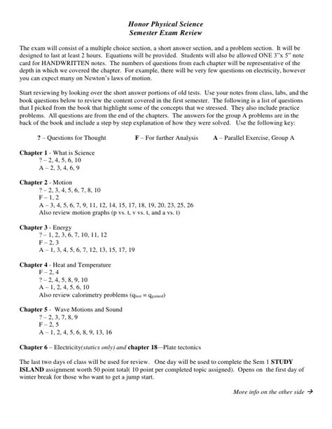 PHYSICAL SCIENCE SEMESTER 2 APEX ANSWERS Ebook Doc