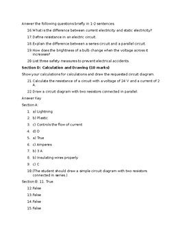 PHYSICS CLASSROOM ELECTRIC CURRENT ANSWER KEY Ebook Epub